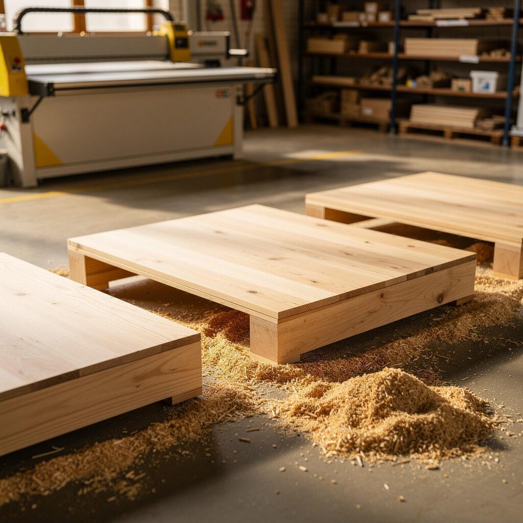 Holzpodeste Maßanfertigung – Artis Treppen
