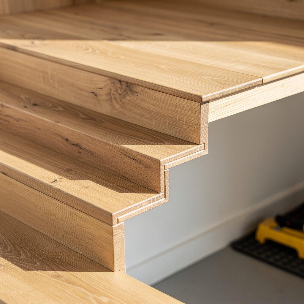 Maßarbeit und Konterstufen – Artis Treppen